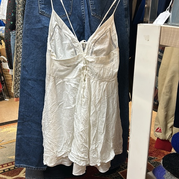 Forever 21 White Babydoll Corset Dress - Picture 3 of 7